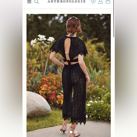 Anthropologie Fauxchet Two-Piece Set - Picture 2 of 5